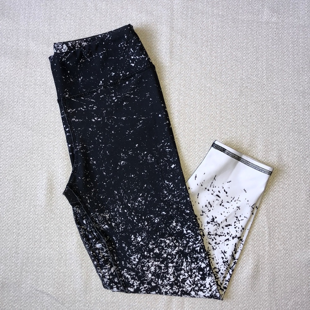 Cropped Ombré Workout Leggings